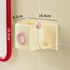 Save Space No Punch Bathroom Storage Rack Reusable Wall Mounted Wall Coat Hook Headband Holder
