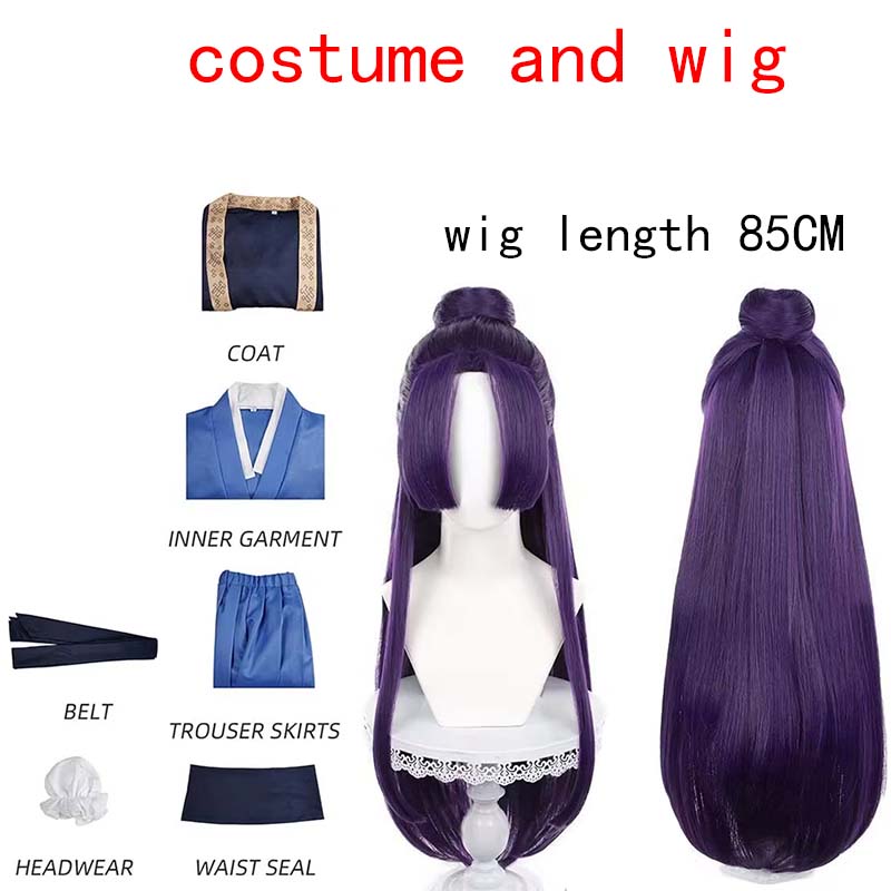 

Костюм для косплею Jinshi Аніме Щоденник аптекаря Чоловічий Кімно Роба Костюм з головним убором Kusuriya No Hitorigoto Наряди для Comic Con XL