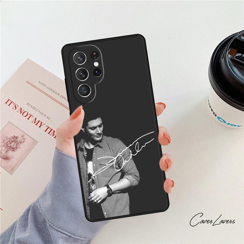 Supernatural Jensen Ackles phone case For Samsung Galaxy S24 S25 S23 S22 Ultra Note 10 20 Plus S20 S21 FE Cover