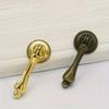 1pc-Vintage Single Hole Cabinet Door Handle, Drawer Wardrobe Handle, Pendant Wardrobe Handle