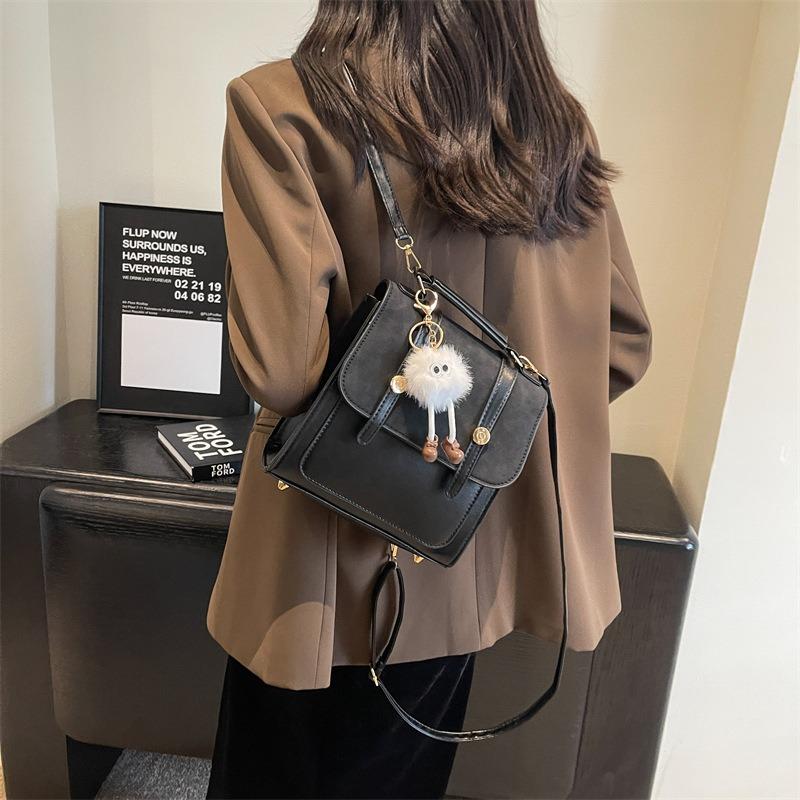 Simple backpack women's college style school bag new fashion casual small backpack personalized travel bag
