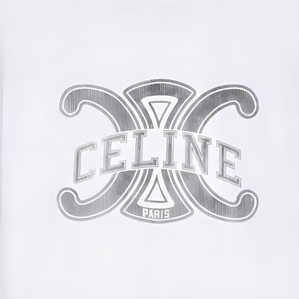 Celine FW22 Regular T Shirt Women's White 2X56B671Q-01EA