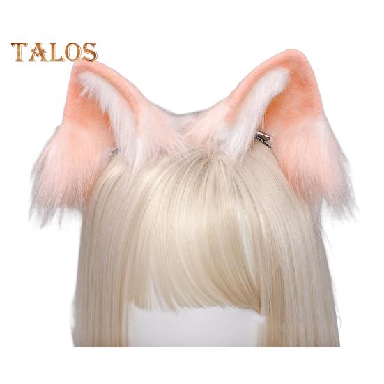 Japanese Style Headband Plush Cat Ear Decor Hair Hoop Gift Making Brightly Colored Dressing Prop Hair Accessories