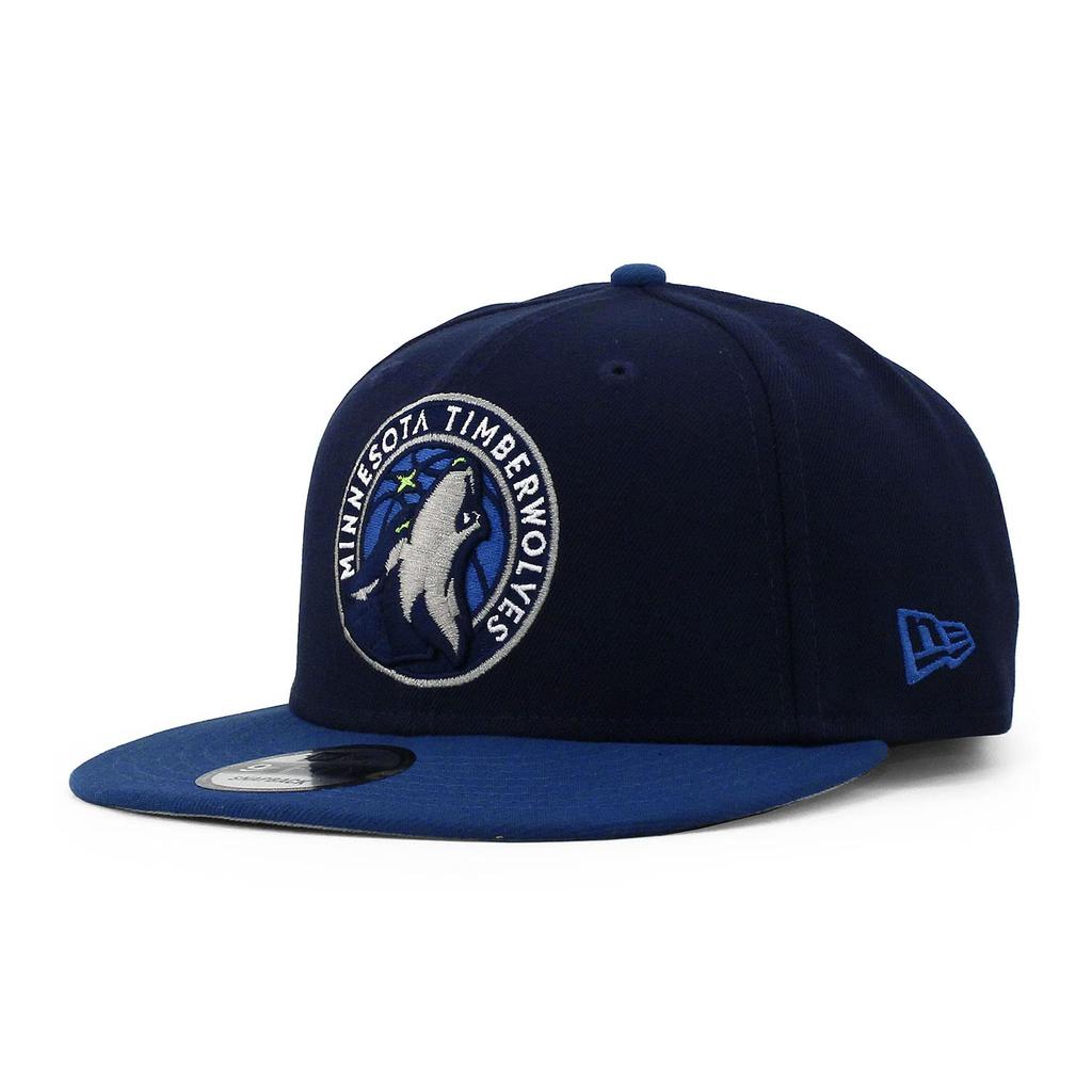 [New Era] NBA 2T TEAM-BASIC SNAPBACK 950 Snapback (Minnesota Timberwolves (NavyBlue))