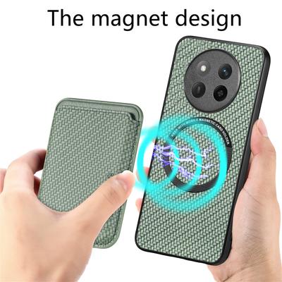 For Honor Magic7 Lite 5G/X9c 5G/X60 Pro 5G Case Magnetic Detachable Card Holder Phone Back Cover