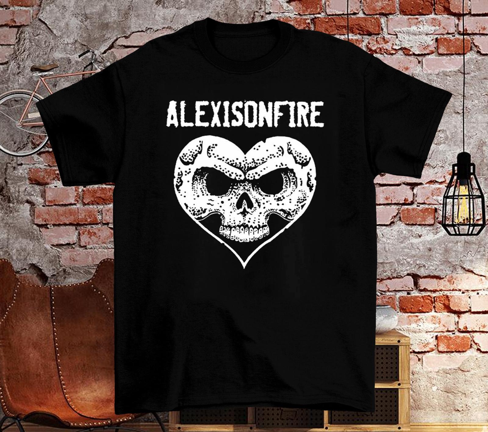 Alexisonfire Logo Classic Band Black Size S to 5XL Unisex Shirt S
