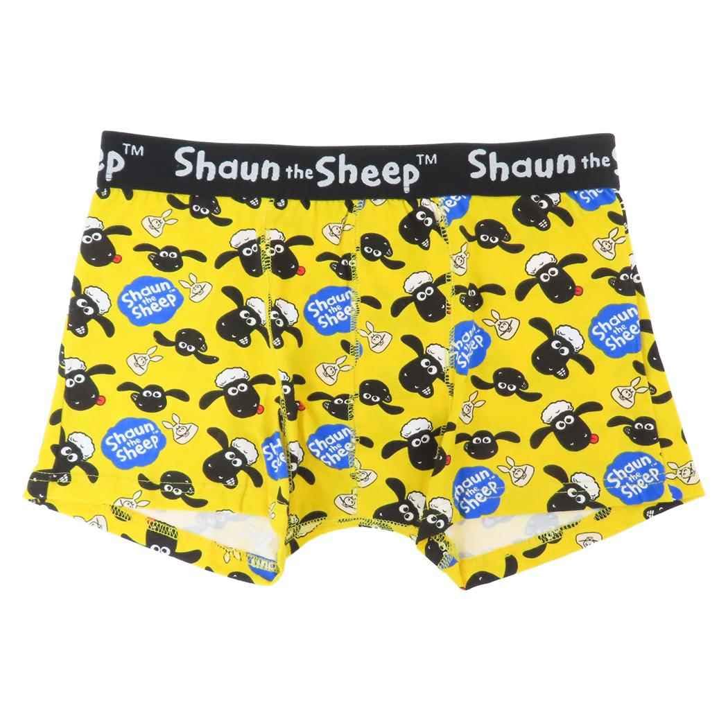 

Small Planet Shaun the Sheep Boxer Briefs, Face, Size L