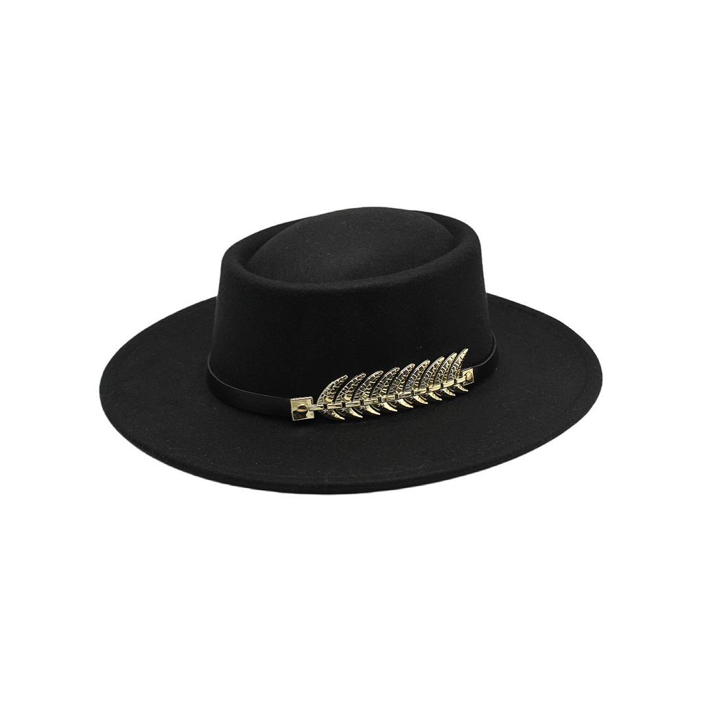 Adult Top Hat Jazz Style Fashionable Retro British Cap Versatile Elegant Headwear Men Women Winter Summer