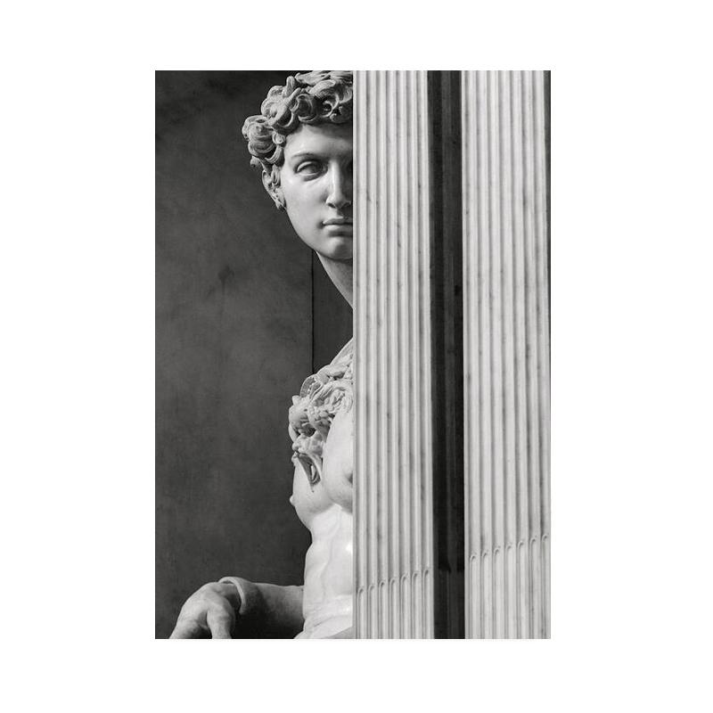 Classic Masterpiece David Statue Canvas Painting Character Posters and Prints Wall Art Pictures for Living Room Home Decoration