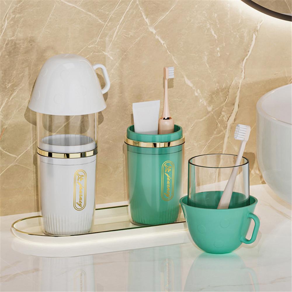 Travel Tooth Cup Sanitary Wash Cup Portable Storage Comfortable Toothbrush Holder Practical Necessities Clean And Hygienic