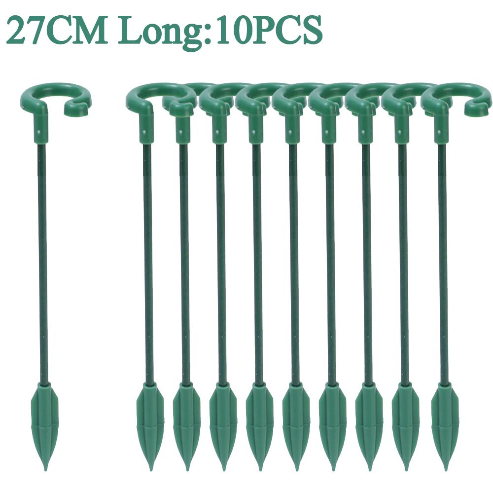 Plastic Plant Support Rods Branch Upright Aid Flower Modeling Support Pole Fleshy Butterflies Orchid Holder Gardening Accessory