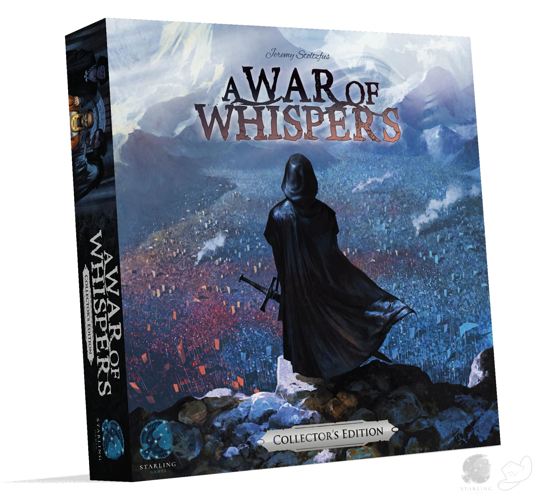 

Starling Games A War of Edition Hidden Allegiances and Espionage Strategy Board Game Ages Players Includes Upgraded Components and Miniatures