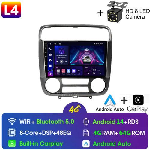 Fortress For Honda Stream 2000 - 2006 Car Radio Multimedia Video Player Navigation GPS Android No 2din 2 din dvd AT/MT