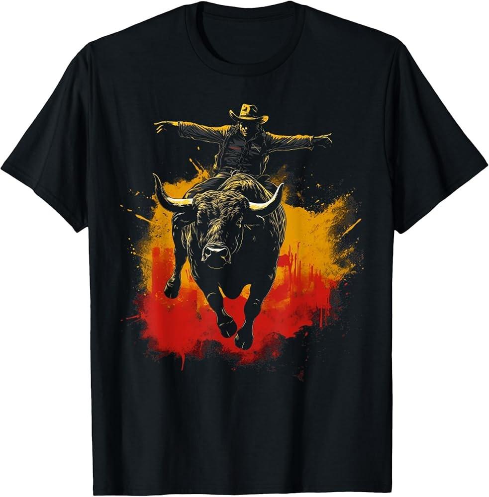 Bull Riding Bull rider Graphic Tees For Women Men TShirt Unisex T-Shirt XXXL