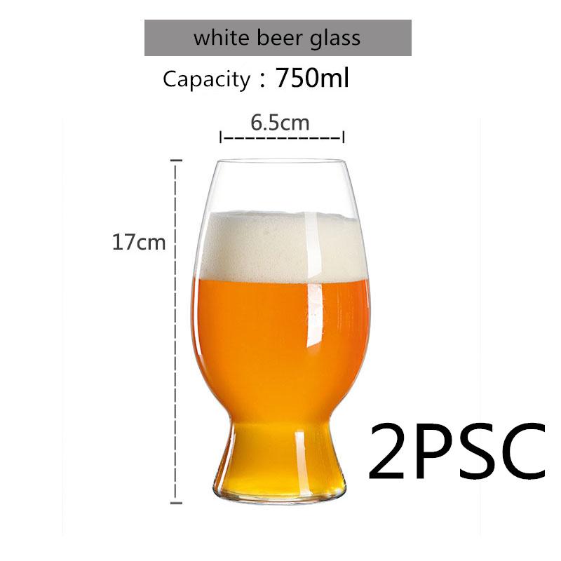 

2-упаковка классических пивных кружек Beer Classics Beer Glass, 720 мл (25.34-Унция)Стакан для алкоголя Стеклянные стаканы 701-800ml