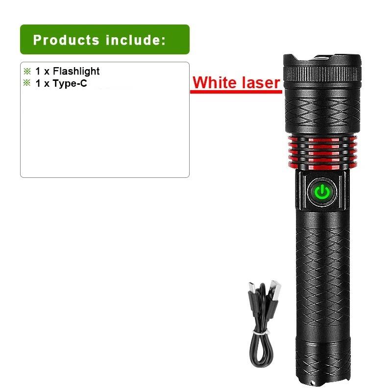 3800LM Hochleistungs-LED-Taschenlampen Taschenlampe Outdoor Ultrahelle Fackel LED-Laterne Langlebige und ultrahelle Beleuchtungstaschenlampe