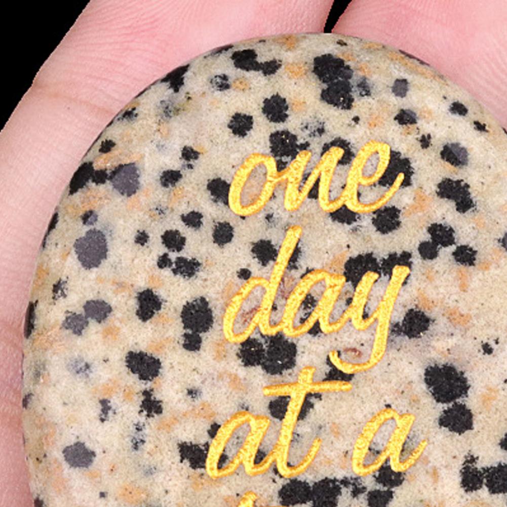 Natural Crystal Palm Stone for Meditation Relaxation Pocket Size Soothing Therapy Stone Personalized Gift for Any Occasion