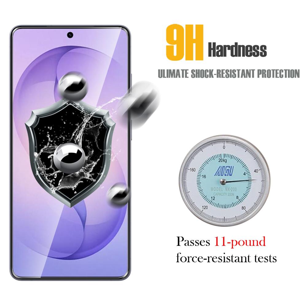 4PCS Screen Protector For Samsung Galaxy S26 Ultra S25 S24 Ultra S23 S22 S21 Plus Tempered Glass Fingerprint Unlock Screen Glass 2