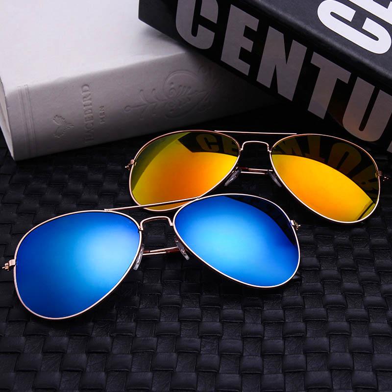 Latest Stylish Male Sunglasses Aviator Classic Driving Sun Eyewear Alloy Metal Frame Mirror Leisure Fishing Male/women Eyeglass UV Protection 400