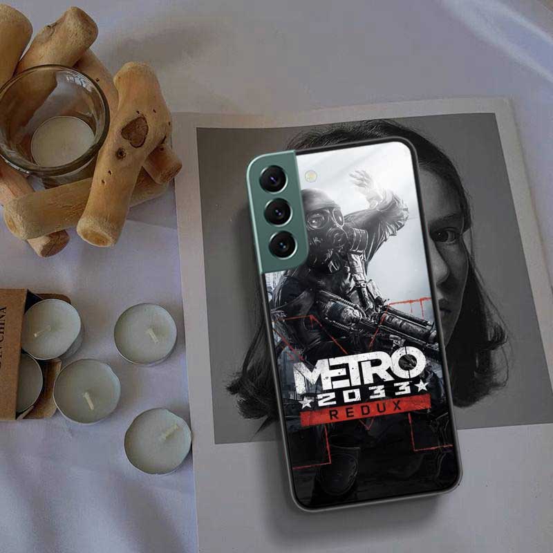 Metro 2033 Phone For Samsung S25 Edge Galaxy S22 Ultra S21 S10 S9 Plus S20 S23 S24 FE Case S10E Cover Silicone Soft Coque Fundas