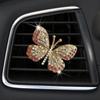 Bling Butterfly Car Accessories, Cute Car Air Freshener, Cars Interior Decoration Charm, Rhinestone Cars Air Vent Clip, Decor