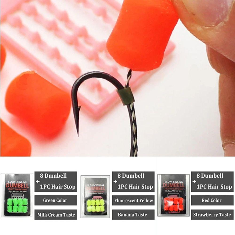 8 ks/balení 12mm Návnada na kapry Ovocná chobotnicová příchuť Plovoucí umělá nástraha Rybářské náčiní