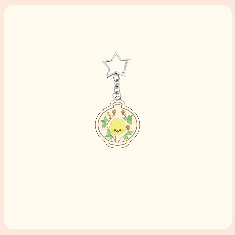 Flash Cartoon Acrylic Keychain Bag Decoration Small Pendant Cute Peripheral SKZOO DO IT Lightweight Carry Portable Mini