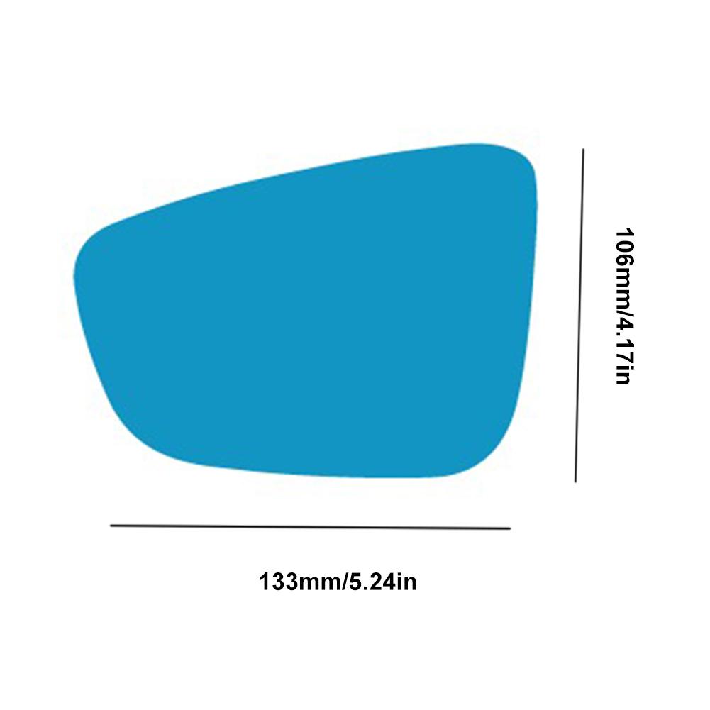 

Large Truck Car Rain Film Rearview Mirror Protective Film Anti-glare Rain Anti-fog Reflector Nano Films Flooding Hydrophobic