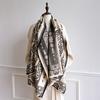 Scarf Women'S Autumn And Winter High-End Imitation Cashmere Shawl Dual-Purpose Versatile Thickened Warm Scarf