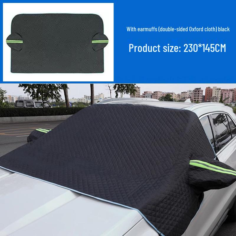 

Thickened Oxford Cloth Car Sunshade & Windshield Cover for Winter Snow and Heat Protection