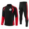 Ajax Football Training Suit Half Zip Long Sleeve Tracksuit Adult Kids Winter