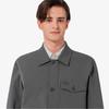 Lacoste Men's Melange Yarn Snap Jacket BH315E-56G5HI