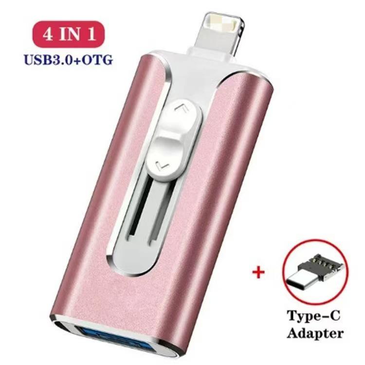 Multifunctional 4-in-1 OTG USB Flash Drive for Apple Phones - Available In 64GB & 32GB