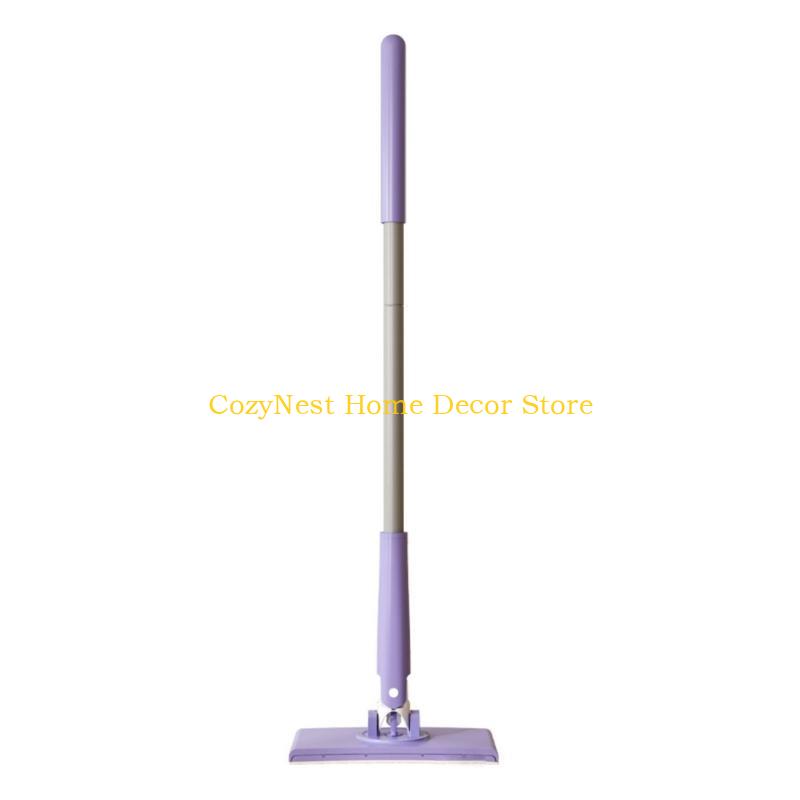 92MF Space Saving Mini Mop Sweeping Flat Dust Mop Dust Mop for Home Tight Space