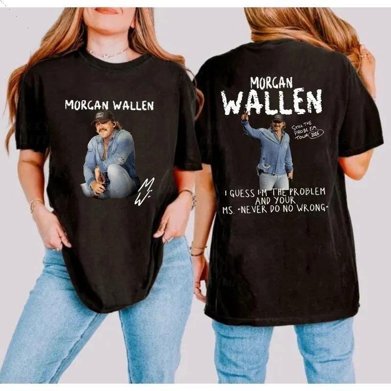 Morgan Wallen Still The Problem Tour 2026 T-Shirt M