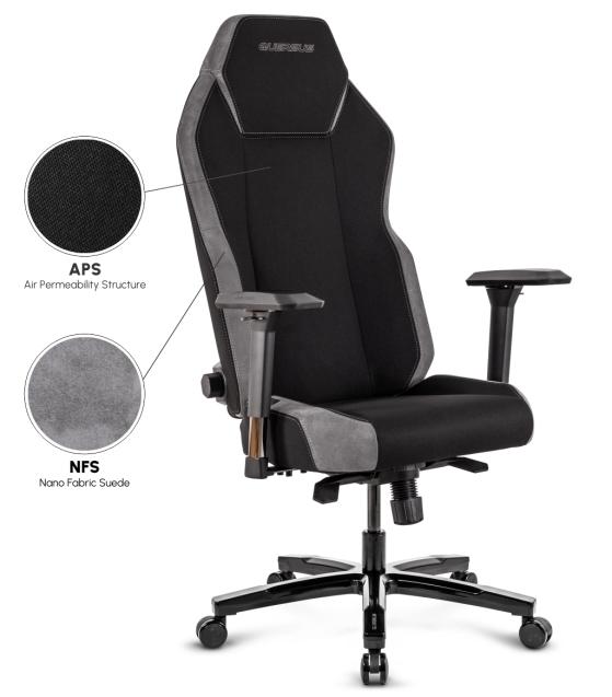 Quersus 360 Vaos 3.1 Titanium Grey Swivel Office Chair