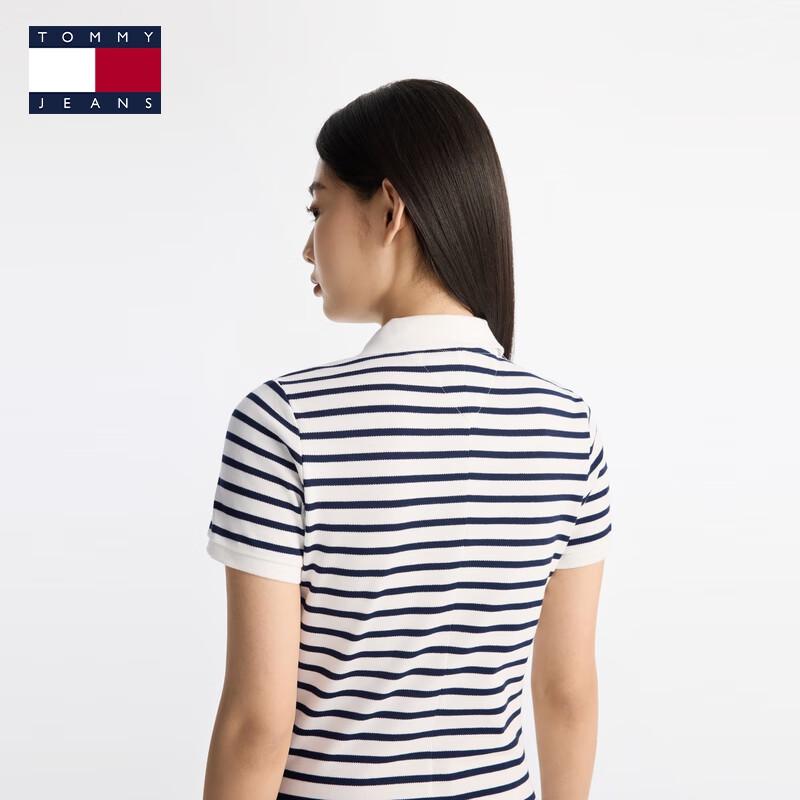 TOMMY JEANS Women's A-line Polo Midi Dress