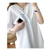 Korean Style Loose Maternity Nursing T-Shirt for Summer - Postpartum Breastfeeding Top and Skirt Set