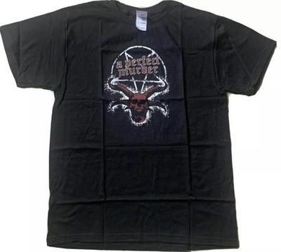 A Perfect Murder Skull Horns Vintage Unisex T-Shirt