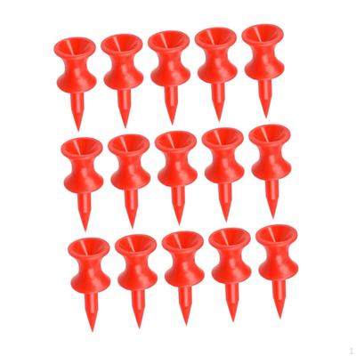 15pcs Tees de Golf Porte-Balle Pratique pour Débutants Professionnel