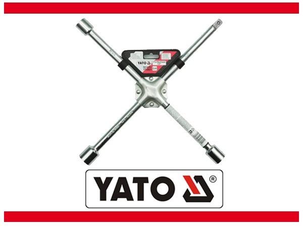 Cross-head wheel wrench 17x19x21 mm x 1/2'' YT-0801 YATO