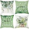 Eucalyptus - Inspired Pillow Cover: Infuse Your Home with Natural Blessings,Sofa cushion cover, room home decoration