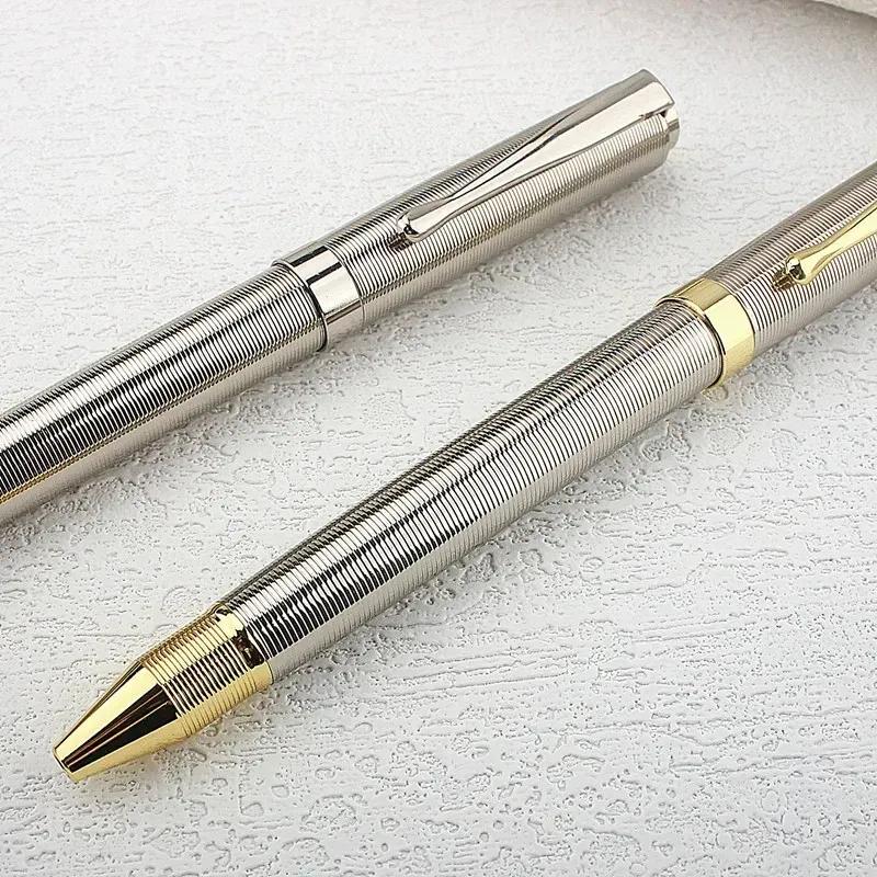 Luxury 716 Metal Capless Twist Ballpoint Pen , Elegant Signature Pen Gift Pens for Men Women