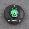 Keyless Motorcycle Fuel Gas Tank cap Cover For Kawasaki ZRX 1200R 2001-2005 2002 2003