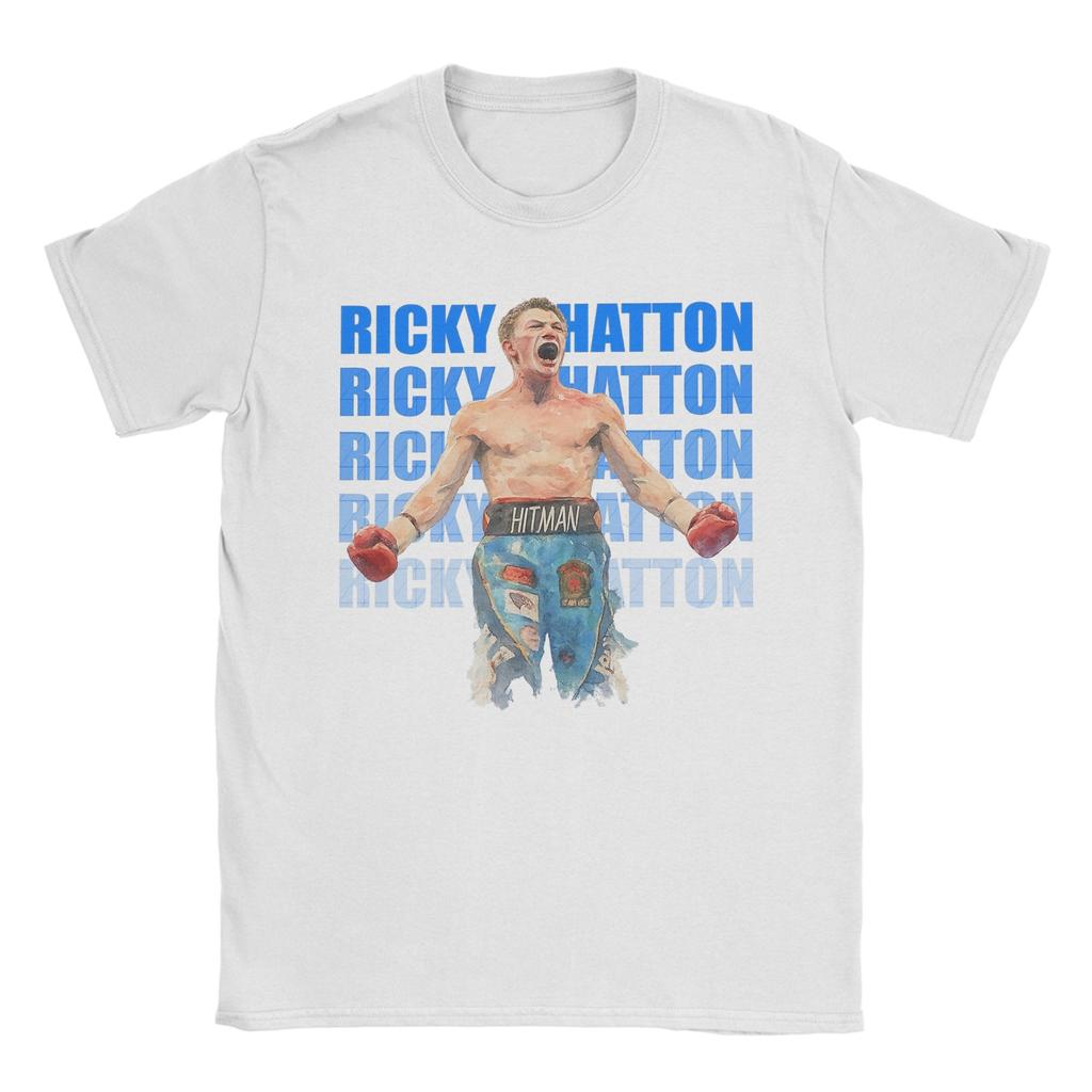 Graphic Printed Ricky Hatton T Shirt For Unisex 100% Cotton T-shirts Short Sleeve Clothing