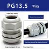 Nylon Waterproof Cable Connector Gland, M/PG Type, Flame Retardant, Sealed Threaded