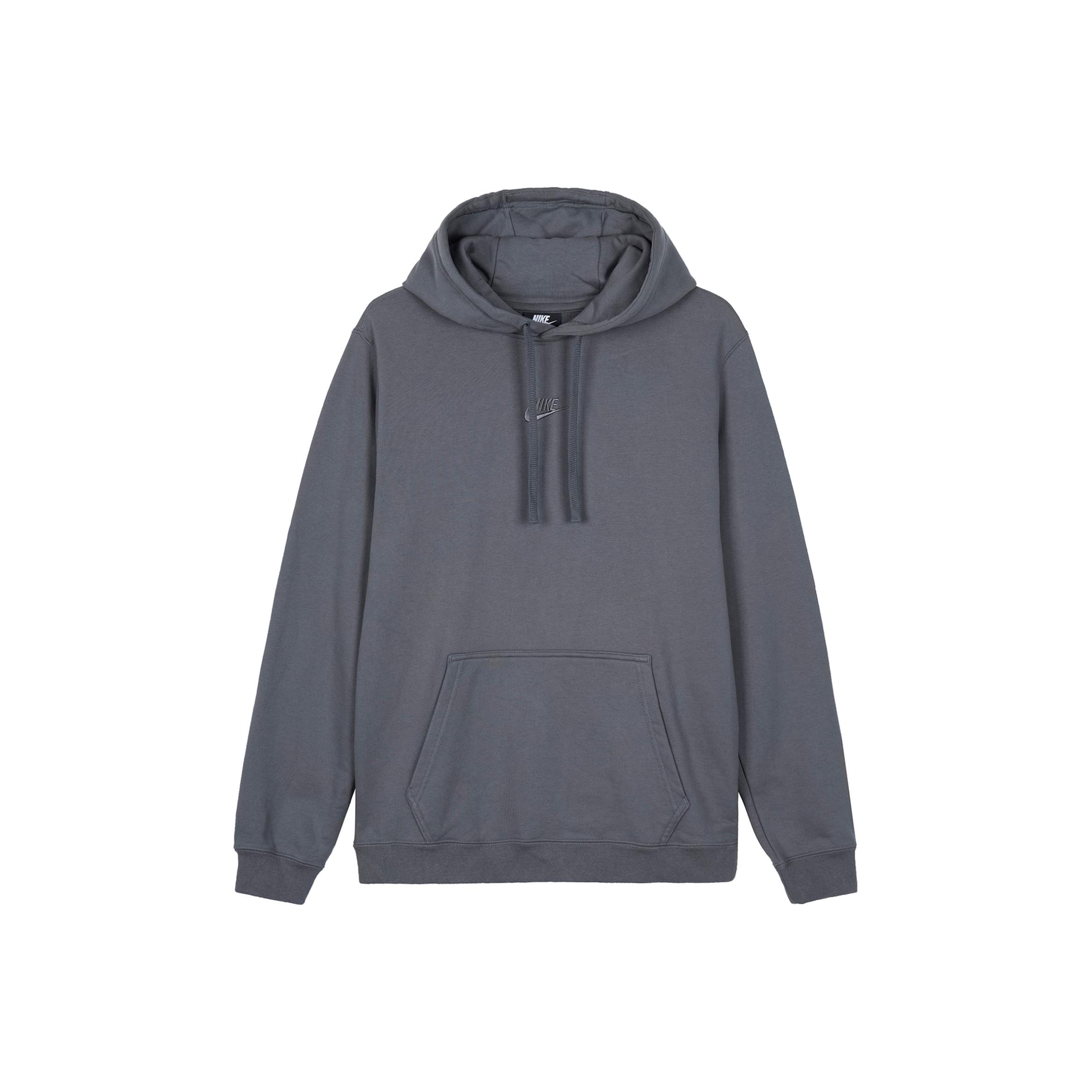 Мужская толстовка с капюшоном Nike Sportswear, железно-серая, DH4350-022 S