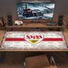Tapis de souris couleur VfB Stuttgart Grand coussin de table de jeu Antidérapant pour ordinateur portable tablette Grande souris XXL Tapis Mini PC Tapis de jeu Avec bordure verrouillée