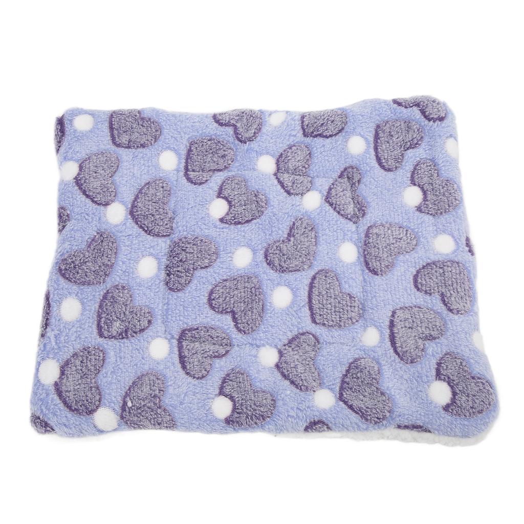 Hamster Warme Fleece-Matte Weich und Bequem Hamster Winter Warme Schlafmatte für Hamster Kaninchen Chinchilla