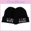 Knitted Embroidered Hat For Winter Warmth With No Visor For Men And Women